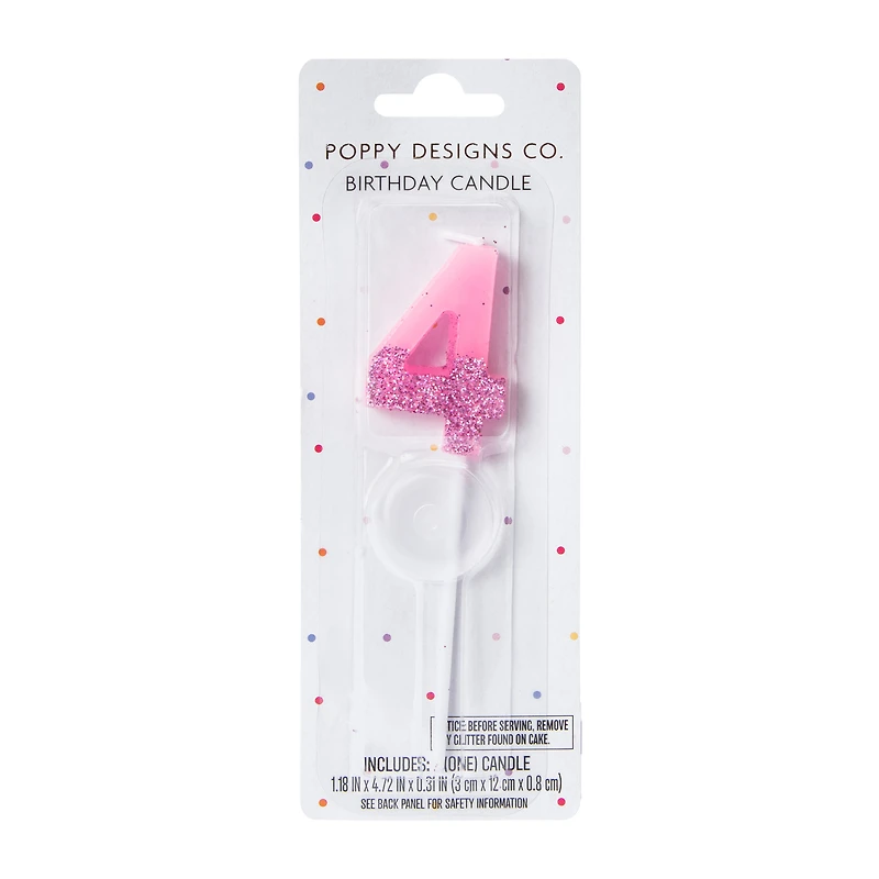 Numbers Birthday Candle