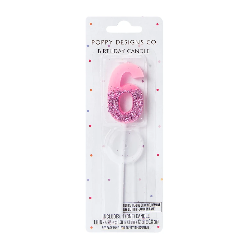 Numbers Birthday Candle