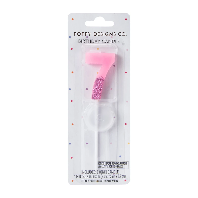 Numbers Birthday Candle