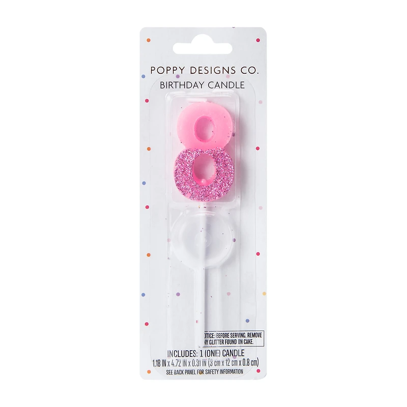 Numbers Birthday Candle