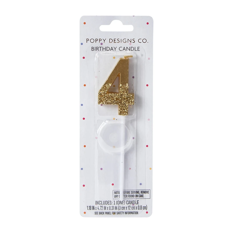 Numbers Birthday Candle