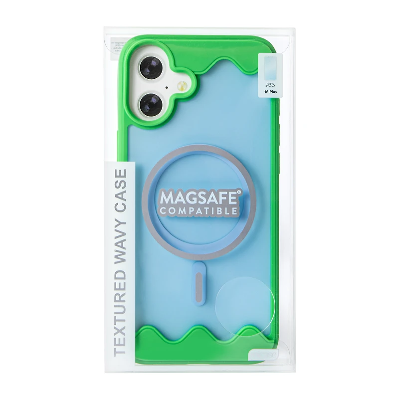 iPhone 16 Plus® MagSafe® Textured Wavy Case