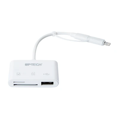 Up-Tech 3-In-1 Memory Card Reader