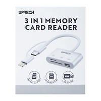Up-Tech 3-In-1 Memory Card Reader
