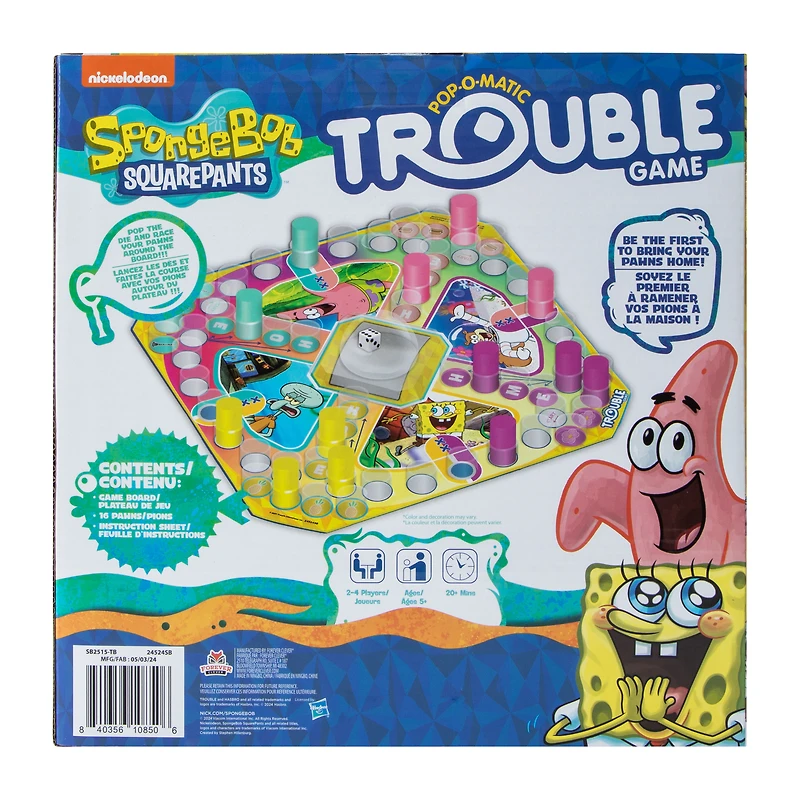 SpongeBob SquarePants™ Mutant Mayhem Pop-O-Matic Trouble® Game