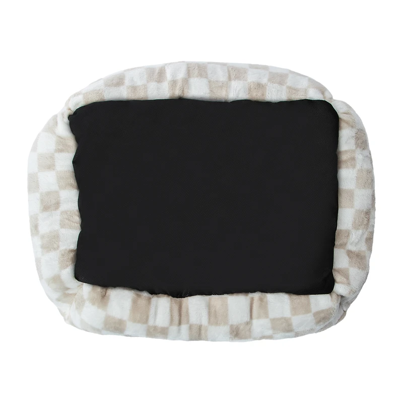 Printed Square Pet Bed For Cats & Dogs