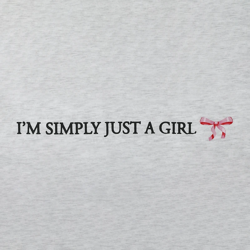 Just A Girl Graphic Tee