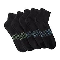 Young Men's Series-8 Fitness™ Performance Qtr Crew Socks 5-Pack