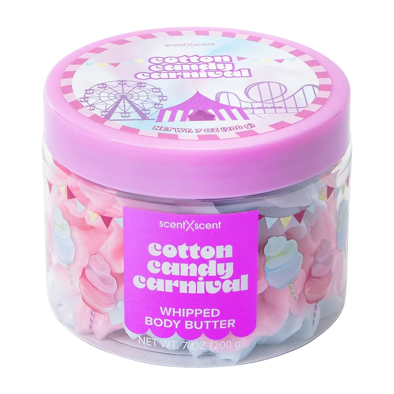ScentXScent Cotton Candy Carnival Whipped Body Butter 7oz