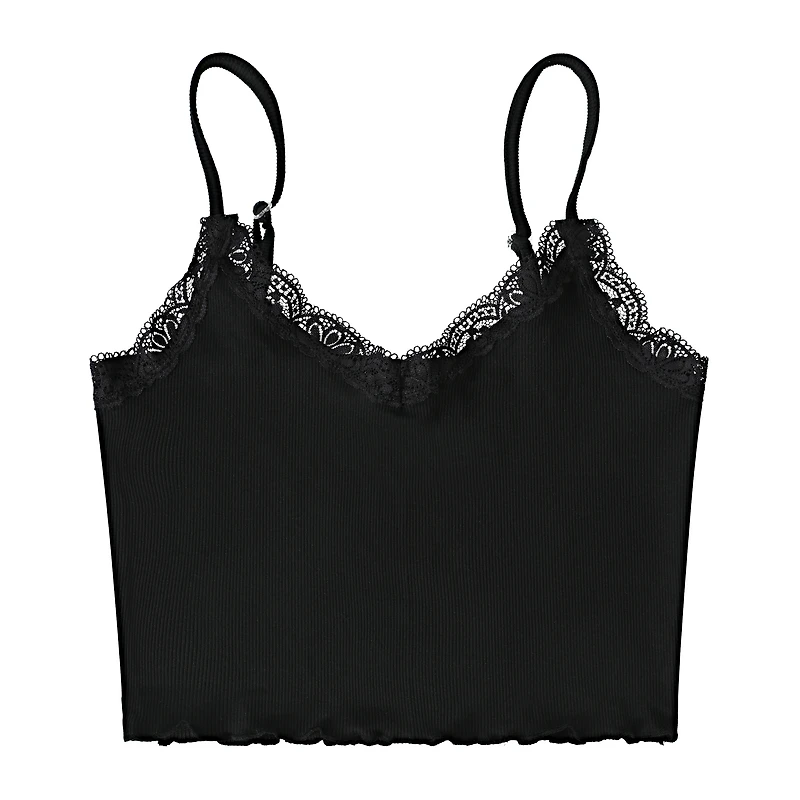 Juniors Ribbed Tank Top