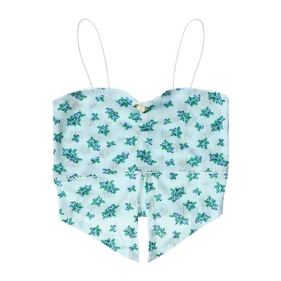 Juniors Pointelle Flyaway Tank