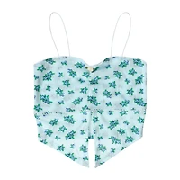 Juniors Pointelle Flyaway Tank