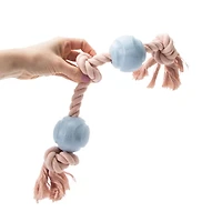 Dog Tennis Ball Rope Toy