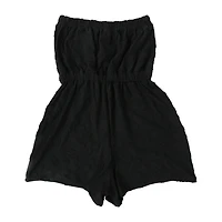 Juniors Embossed Terry Romper
