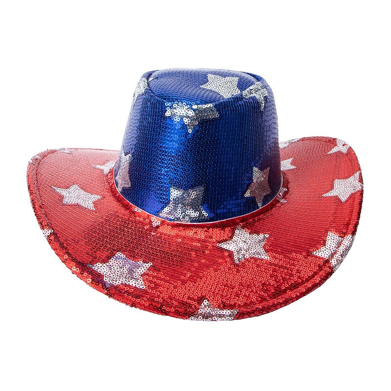 American Sequin Cowboy Hat