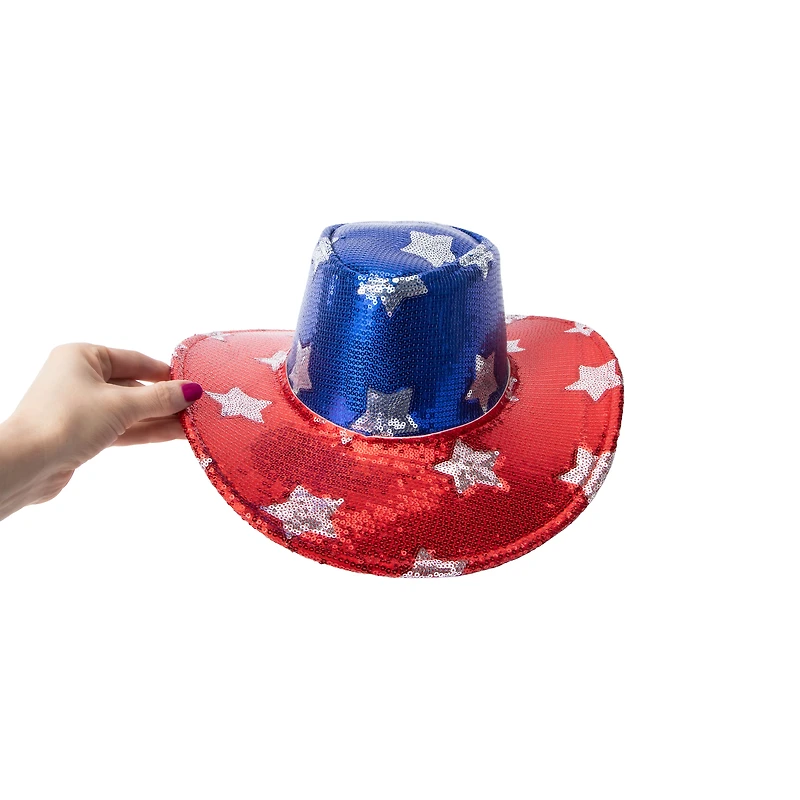 American Sequin Cowboy Hat