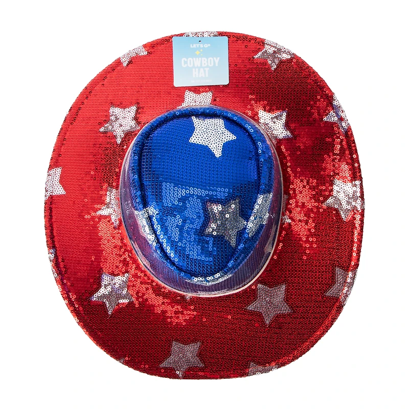 American Sequin Cowboy Hat