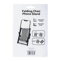 Folding Chair Phone Stand 4in x 4.53in