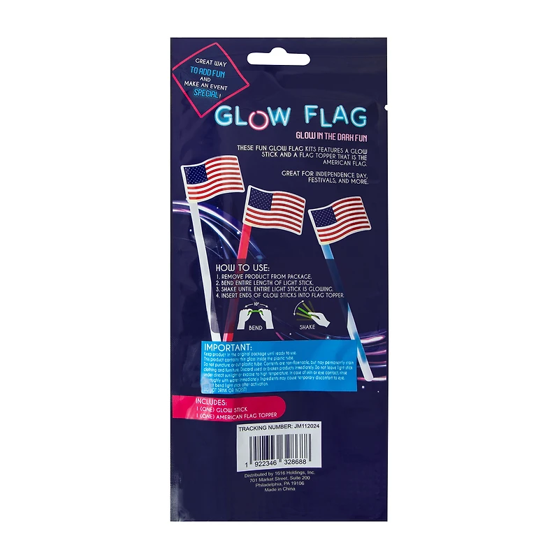 Glow The Dark Flag Set