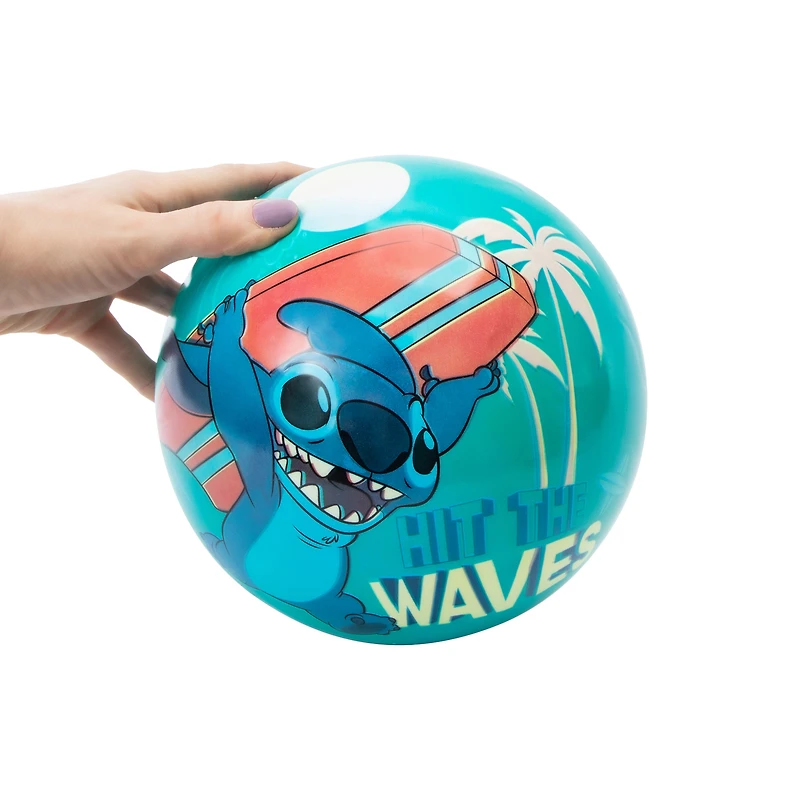 Disney Stitch Hit The Waves Ball 10in