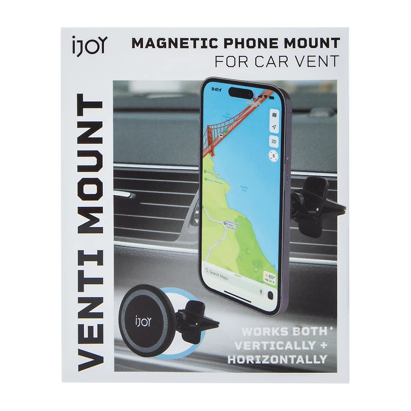 Magnetic Phone Mount For Car Vent