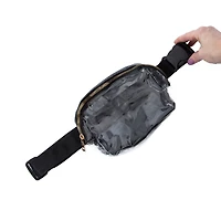 Clear Travel Belt Bag