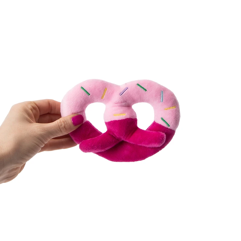 Foodiez Plush Dog Toys With Squeaker 2-Pack