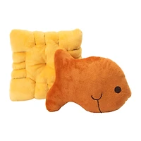 Fish & Chips Plush Pet Toy 2-Pack
