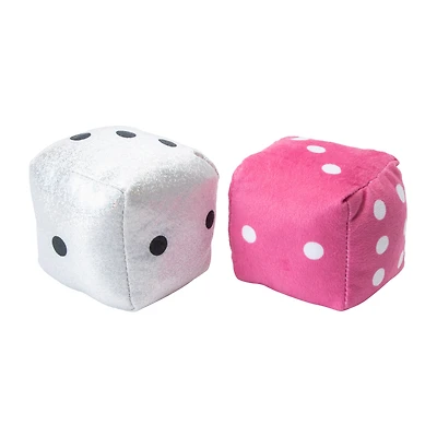 Pet Dice Plush Toy 2-Pack