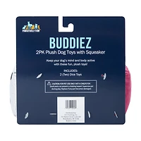 Pet Dice Plush Toy 2-Pack