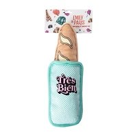 Netflix Emily In Paris Nesting Baguette Pet Squeak Toy