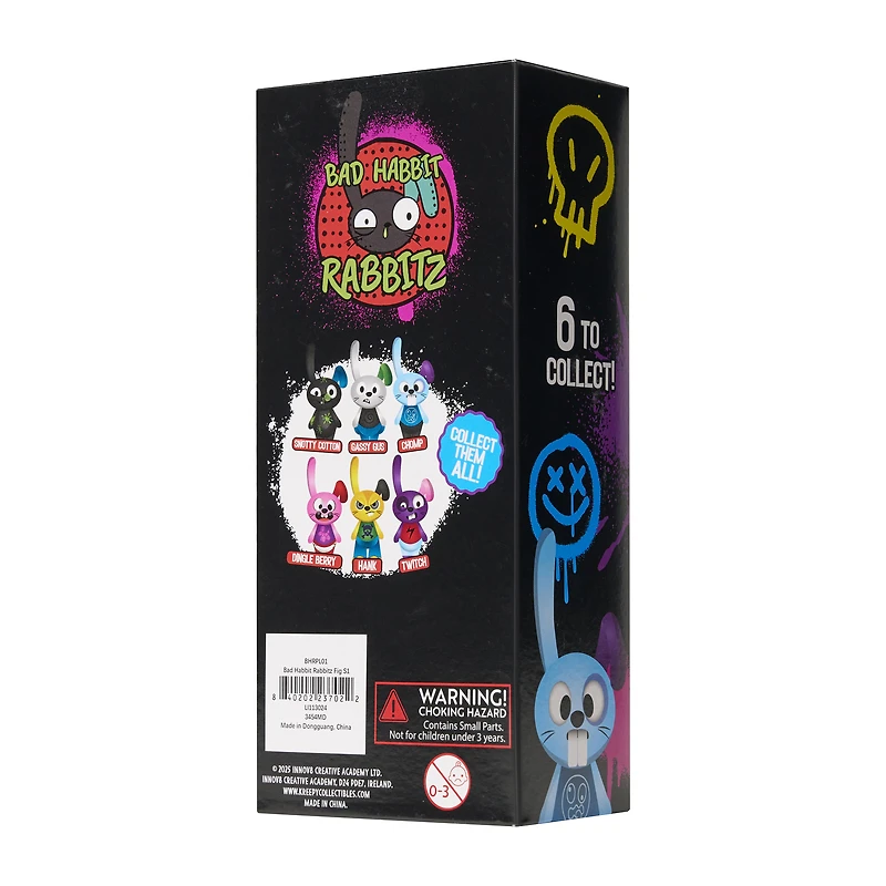 Bad Habbit Rabbitz Collectible Figure