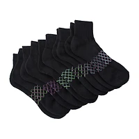 Juniors Series-8 Fitness™ Performance Qtr Crew Socks 5-Pairs