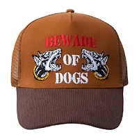 Beware Of Dogs Graphic Trucker Cap