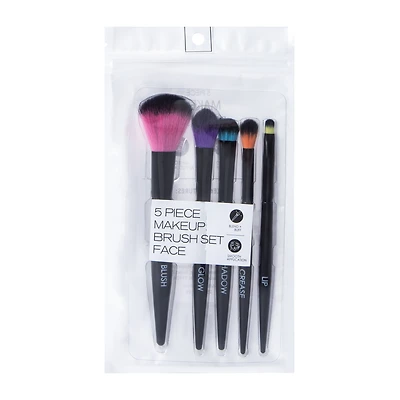 Face Makeup Brush Set 5-Pcs