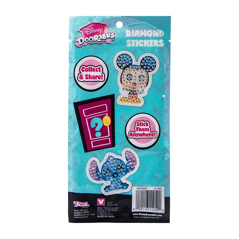 Disney Doorables Diamond Stickers
