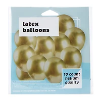 Quality Helium Latex Balloons 10-Count