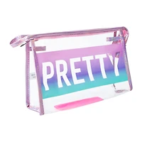 Holographic Pretty Cosmetic Bag
