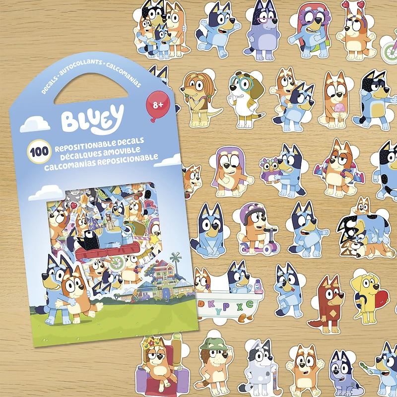 Licensed Repositionable Decals