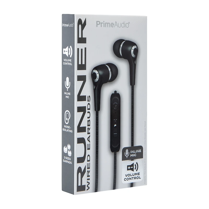 Runner Wired Earbuds With Mic
