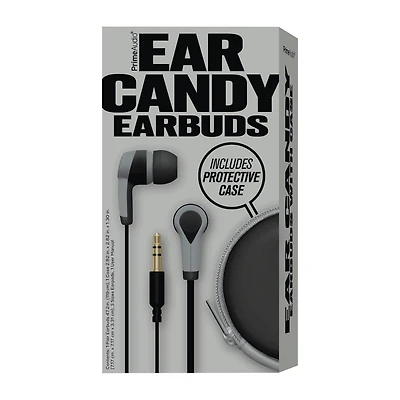 Ear Candy Wired Earbuds With Protective Case
