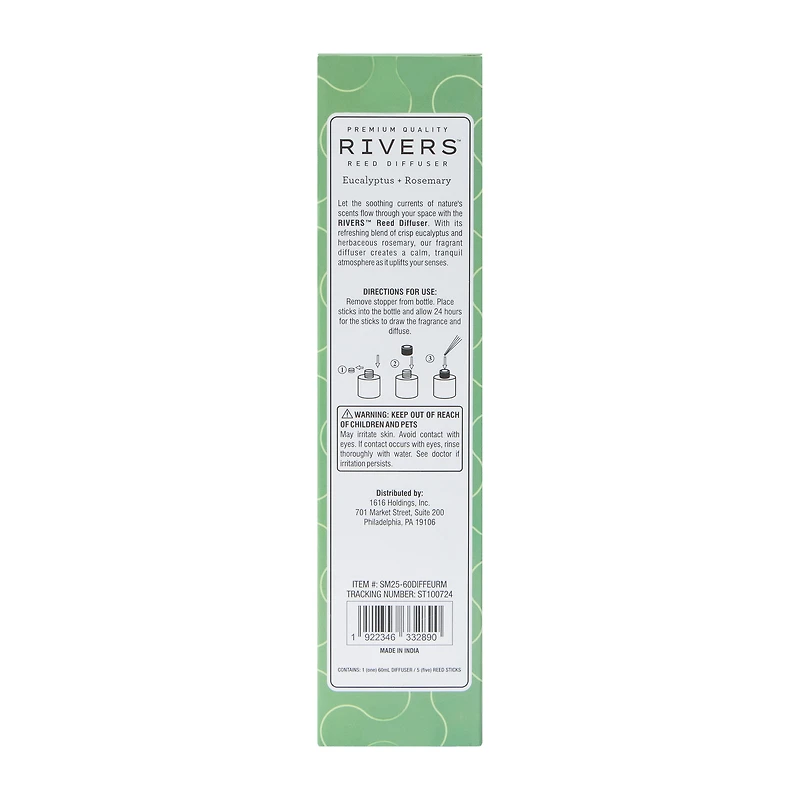 Rivers™ Premium Quality Reed Diffuser 6-Piece Set 2oz
