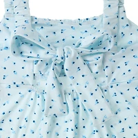 Juniors Bow Back Mini Dress