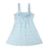 Juniors Bow Back Mini Dress