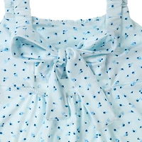 Juniors Bow Back Mini Dress