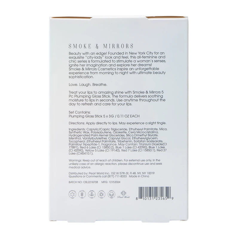 Plumping Gloss Sticks 5-Pack