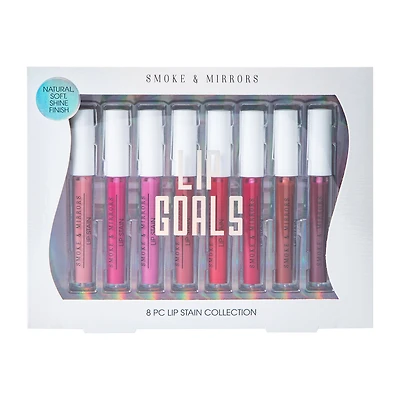 Smoke & Mirrors Lip Goals Lip Stain Collection 8-Piece