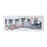 Smoke & Mirrors French Manicure Kit 6-Pieces