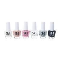Smoke & Mirrors French Manicure Kit 6-Pieces