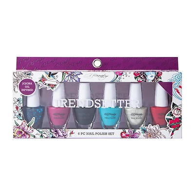 Ed Hardy Trendsetter Nail Polish Set 6-Pack